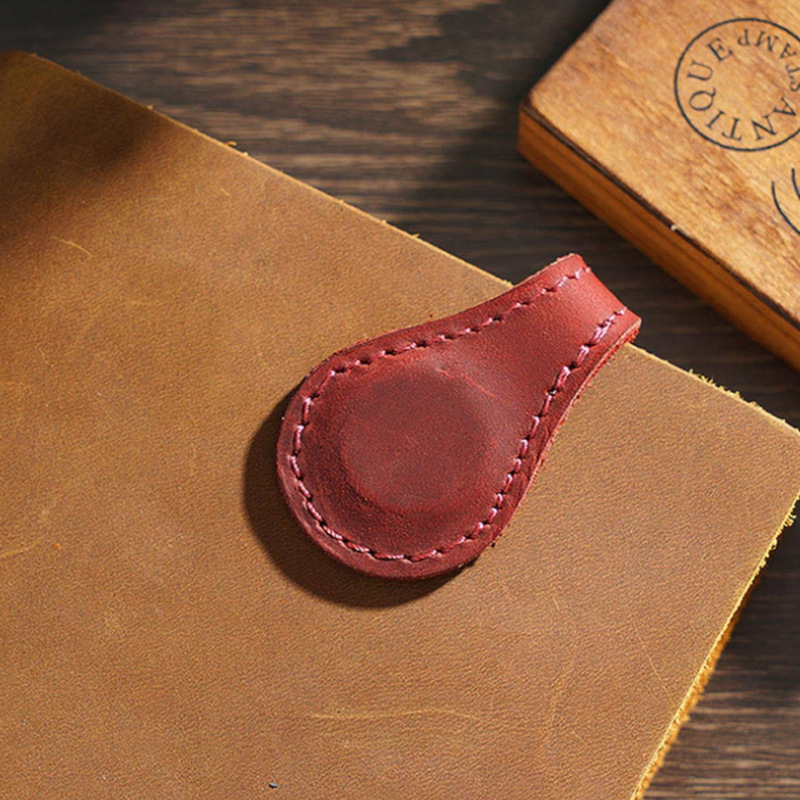 Magnetic Leather Bookmark Doub - Bookmark Magnetic Clip recension och pris