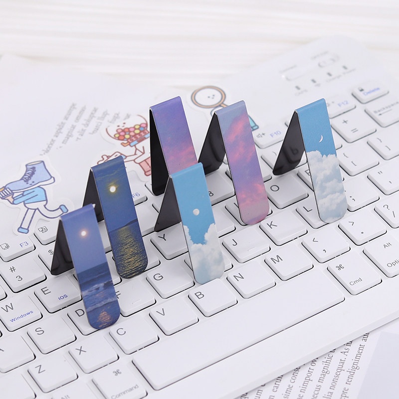 2Pcs/Set Magnetic Bookmarks Be - Paperclip Magnetic Set recension och pris