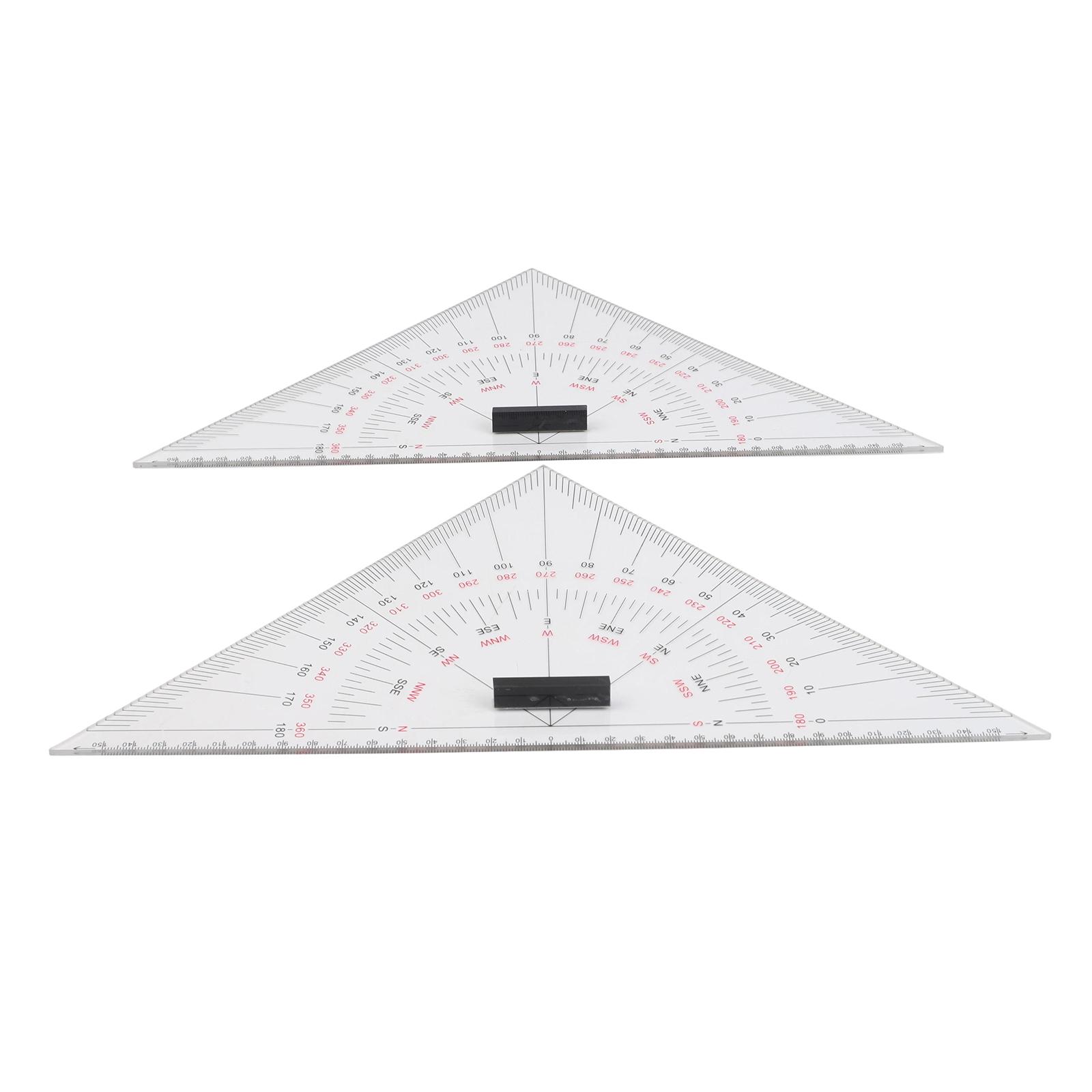 Transparent 30cm Marine Drawin - Ruler Set Transparent recension och pris
