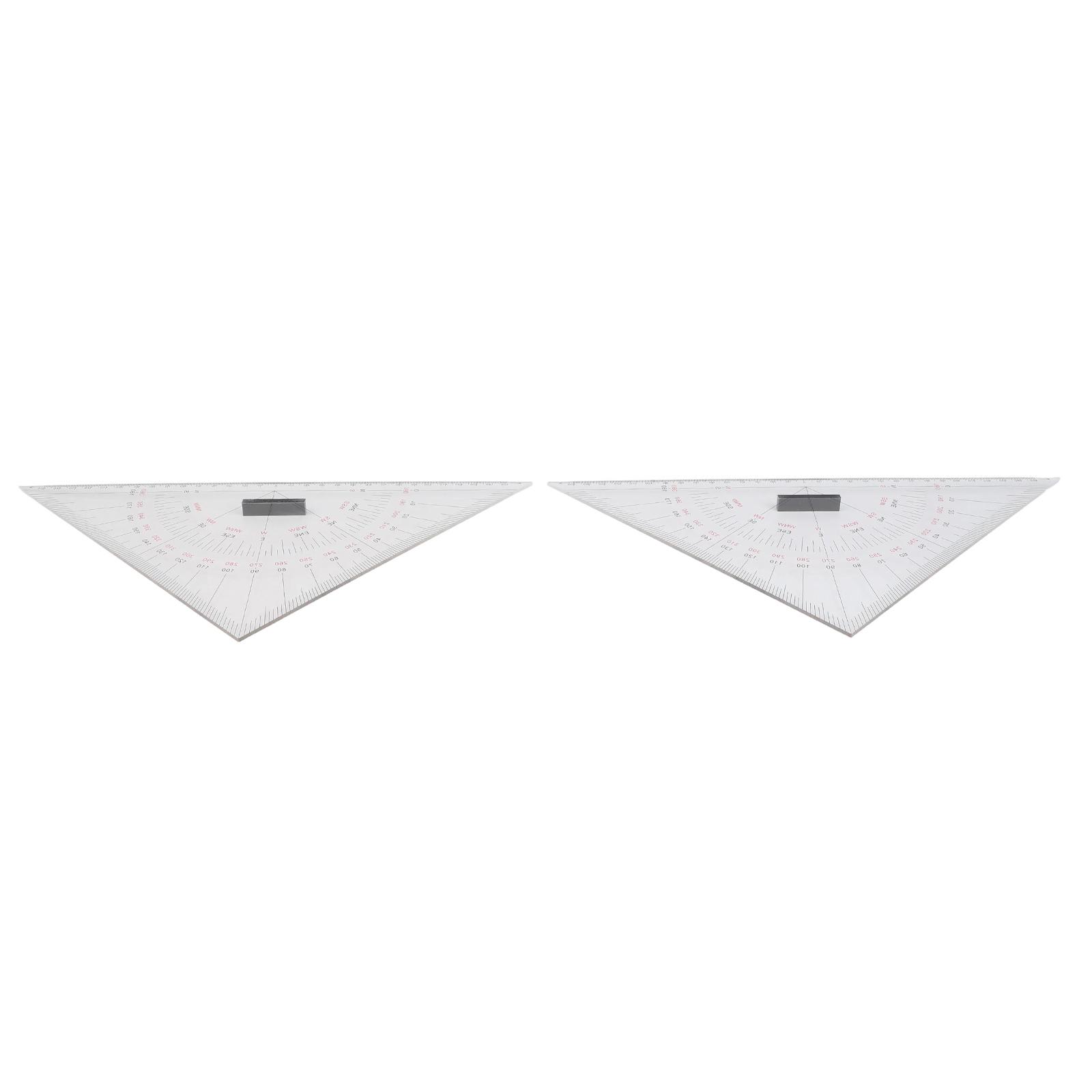 Transparent 30cm Marine Drawin - Ruler Set Transparent recension och pris