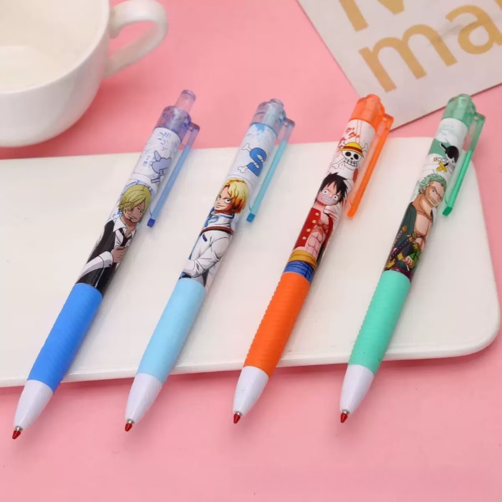 4/12/24Pcs  Anime One Piece Bl - Gel Ink Pen Set recension och pris