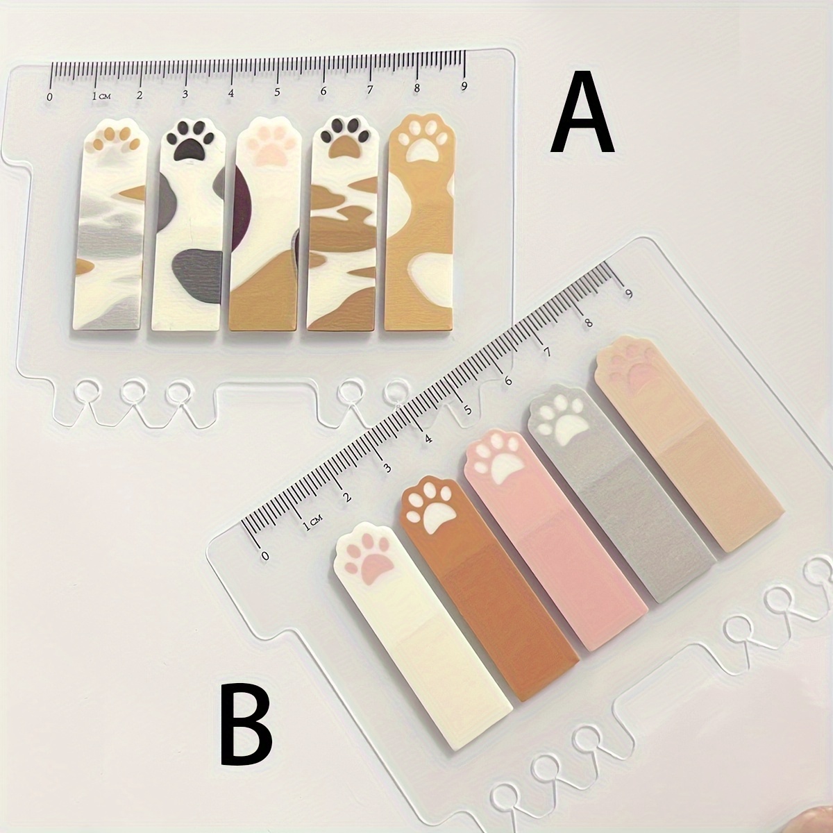Cute Cat Paw PET Index Tabs, T - Index Tab Divider recension och pris