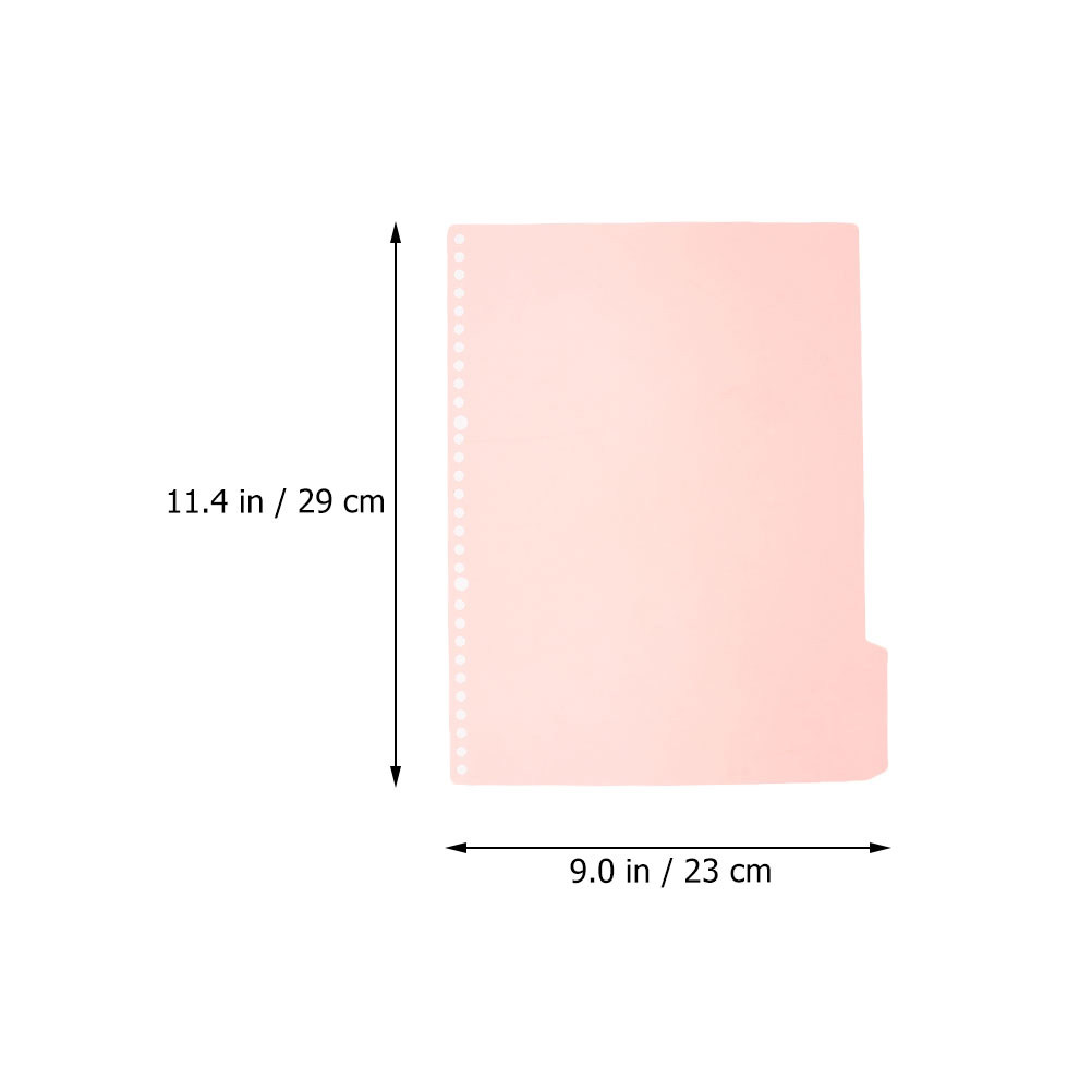 12Sets Color Index Dividers Pl - Index Tab Divider recension och pris