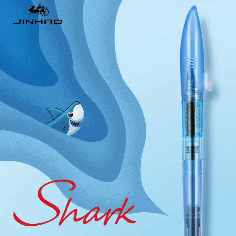 Jinhao Cute Shark Fountain Pen - Office Stationery Supply Business recension och pris