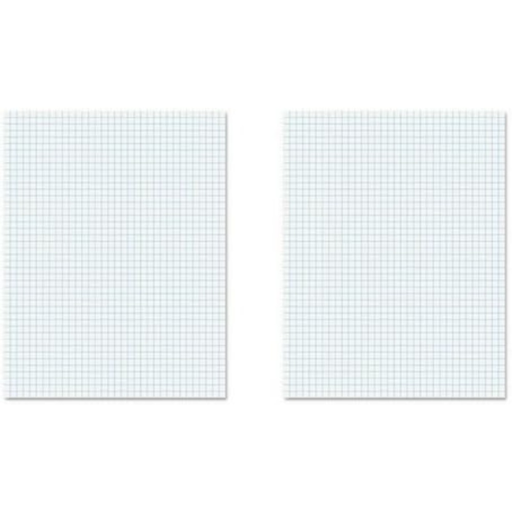 Quad Ruled Graph Paper Pad 8.5 - Graph Paper Pad recension och pris