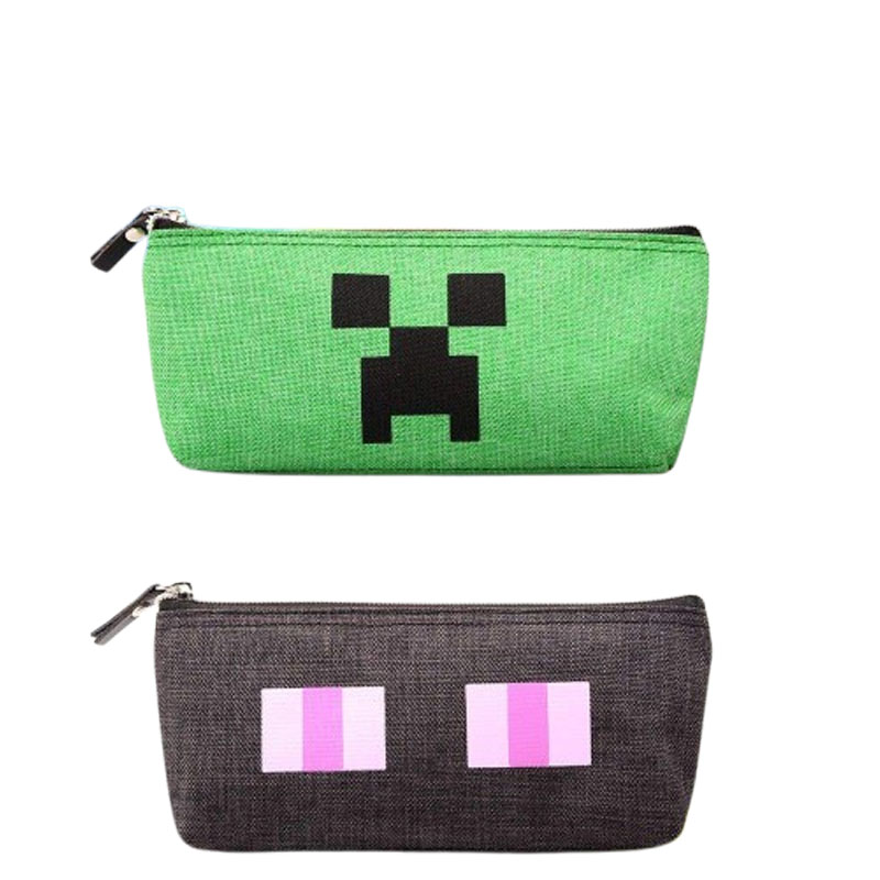 1PCS Minecrafte Pencil Bag Car - Pencil Case Large recension och pris