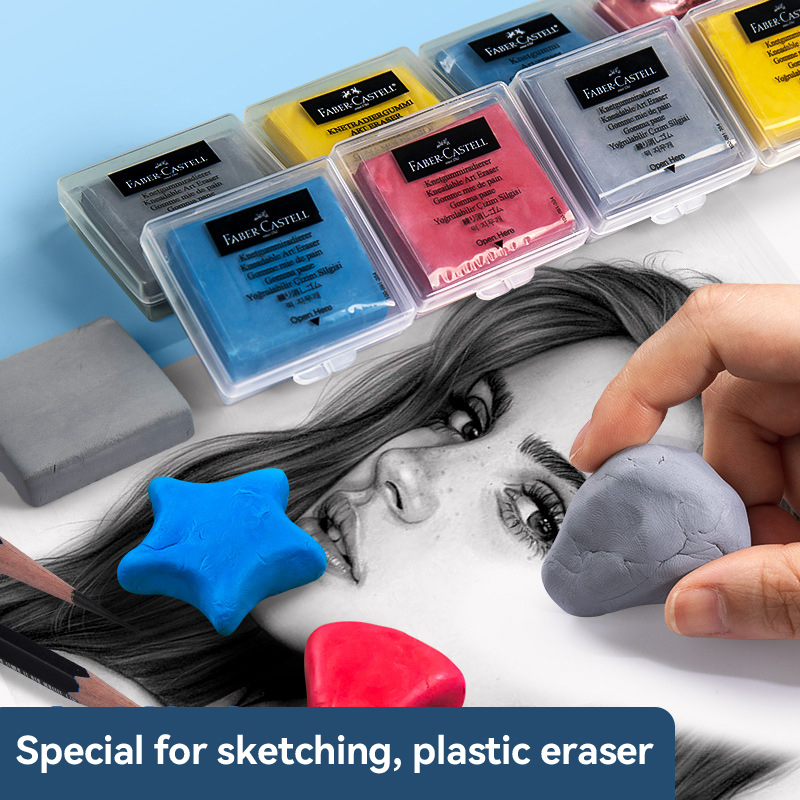 Faber-Castell Plasticity Rubbe - Rubber Eraser Kneaded recension och pris