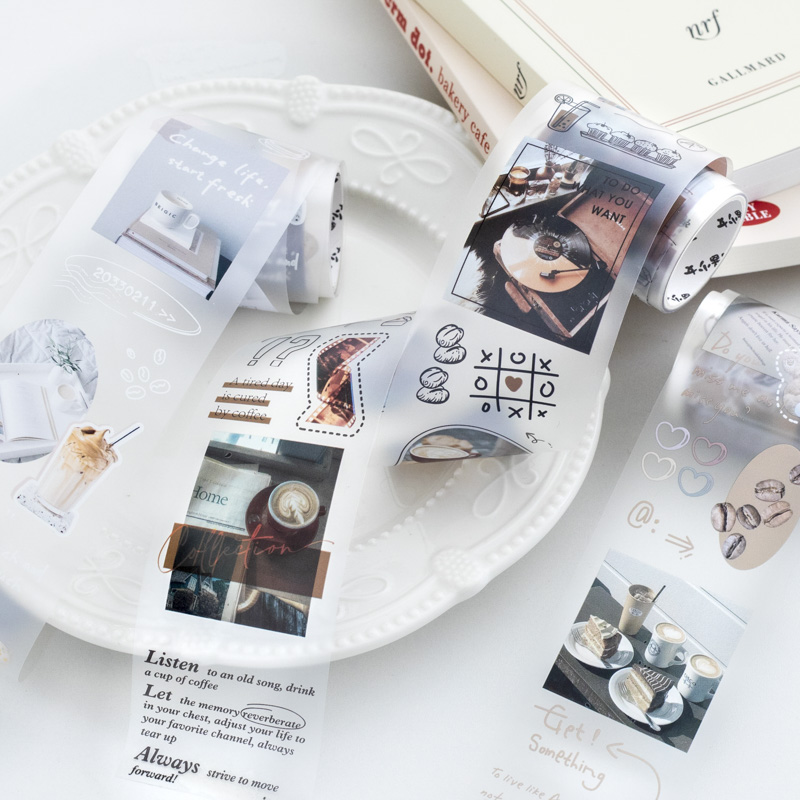 6 styles 50mm*200cm Poems For  - Label Printer Tape recension och pris