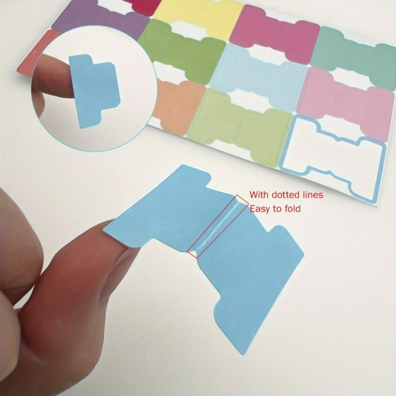 Colorful Sticky Index Tabs - W - Index Tab Divider recension och pris