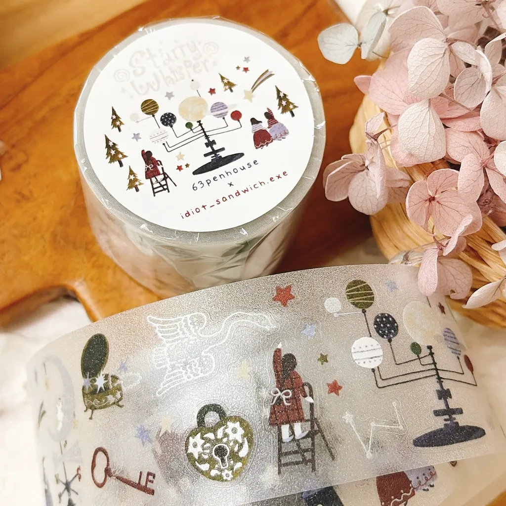 63penhouse Vintage Starry Whis - Washi Tape Set recension och pris