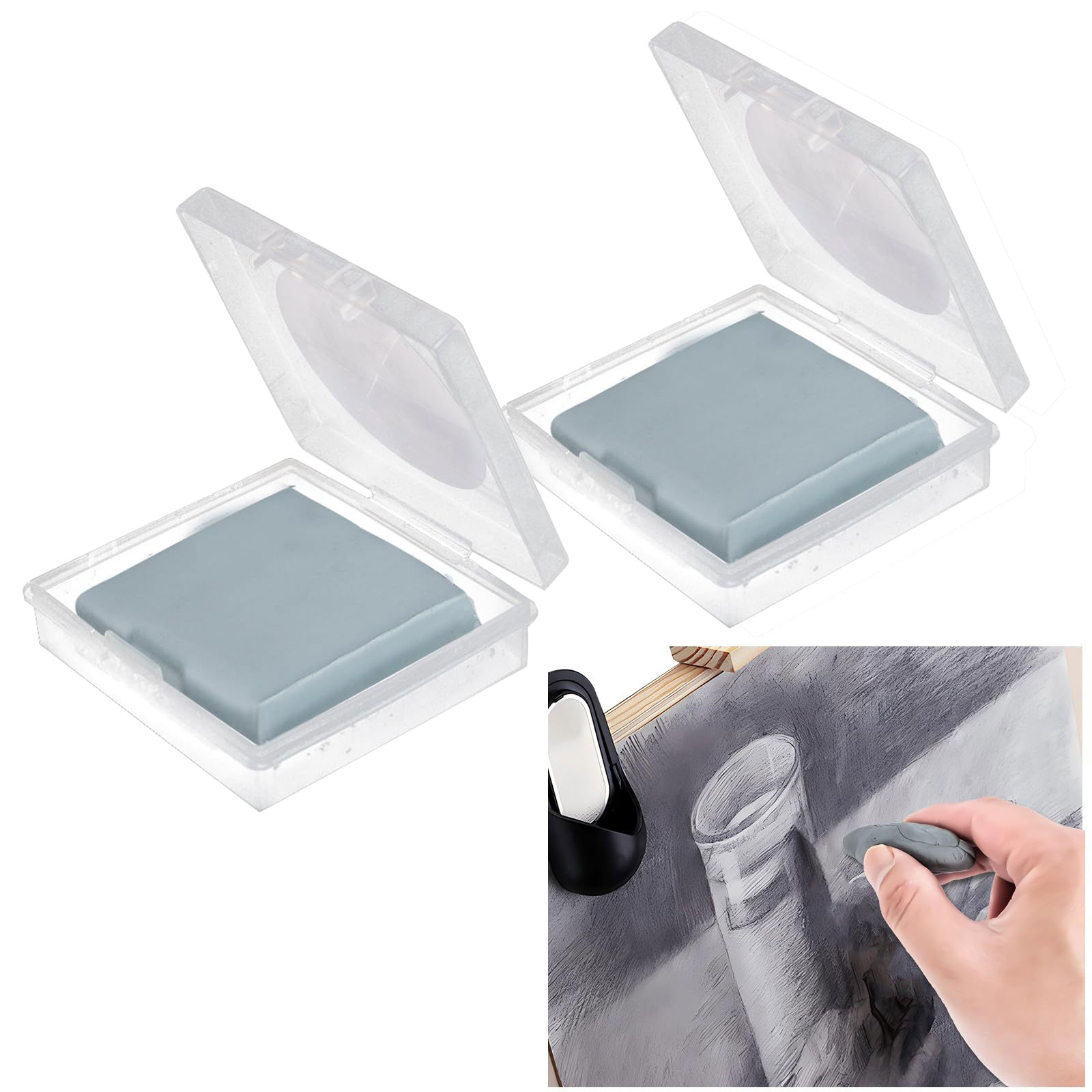 2pcs Kneaded Eraser for Artist - Rubber Eraser Kneaded recension och pris