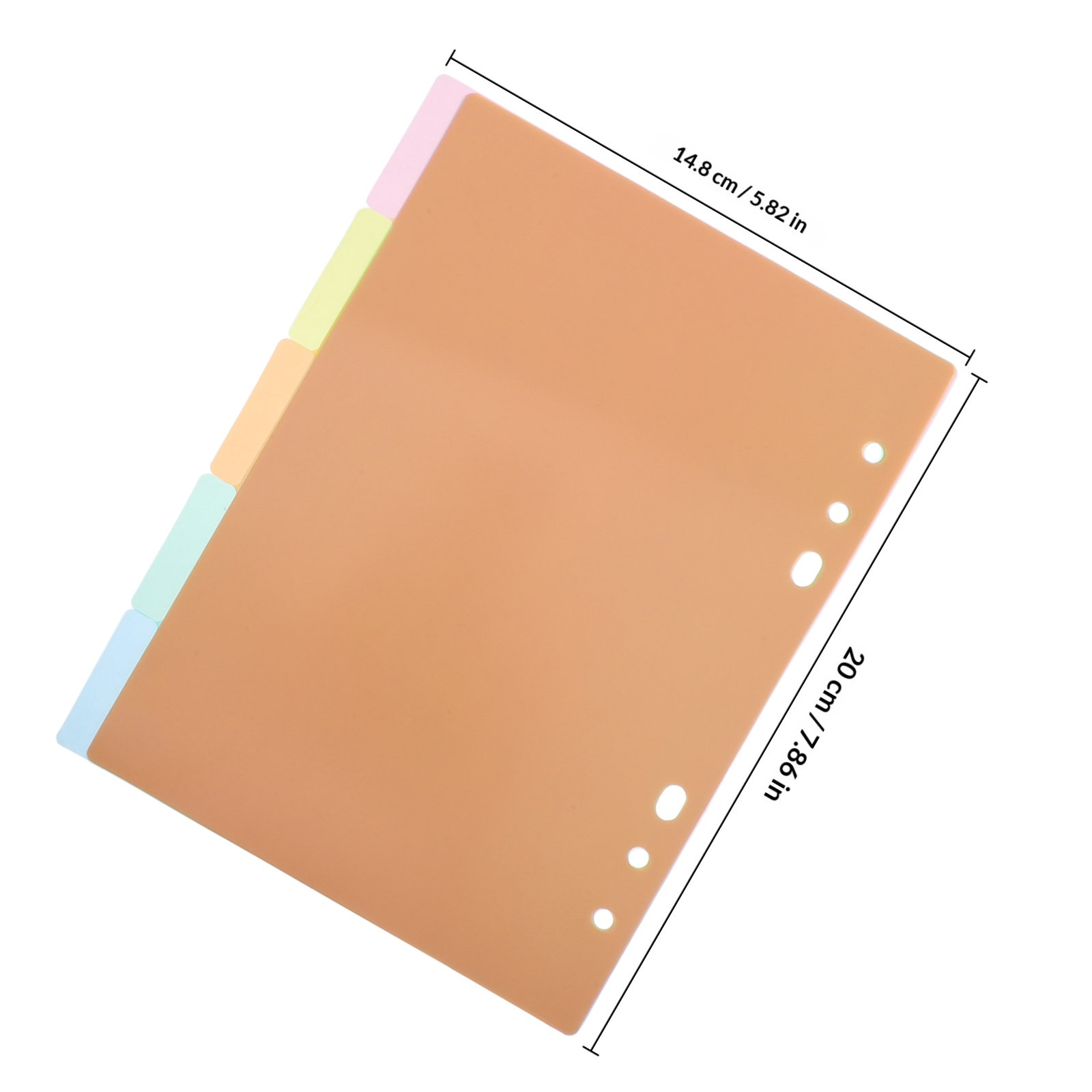 2Pcs A5 Index Page Divider Pla - Index Tab Divider recension och pris