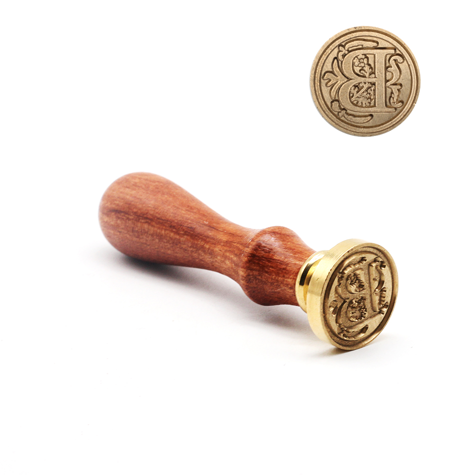 •Retro Wood Stamp Classic 26 L - Wax Seal Stamp Kit recension och pris