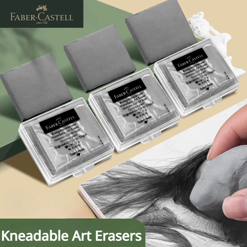 Faber-Castell 2pcs Drawing Art - Rubber Eraser Kneaded recension och pris