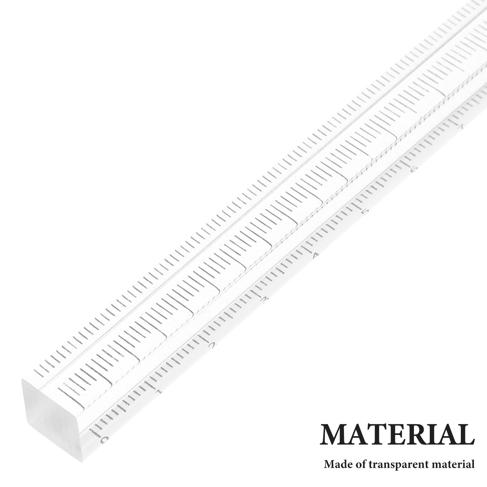 3Pcs Transparent Drawing Ruler - Ruler Set Transparent recension och pris