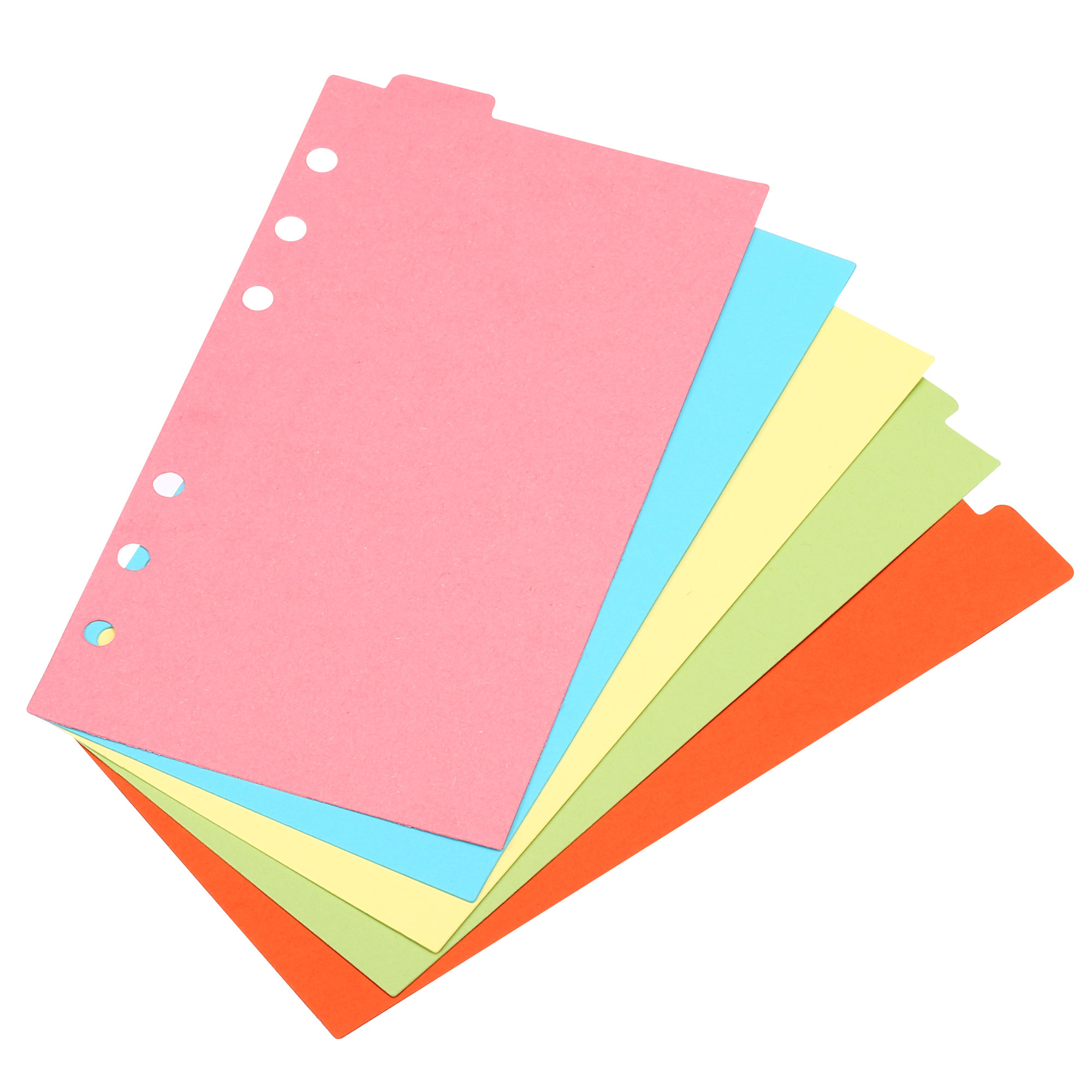 A6 Binder Index Dividers 4 Set - Index Tab Divider recension och pris