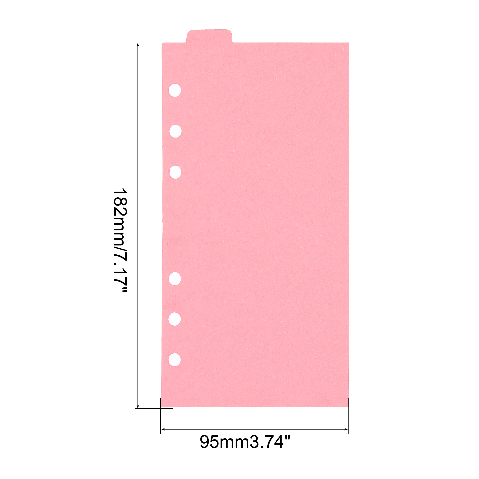 A6 Binder Index Dividers 4 Set - Index Tab Divider recension och pris