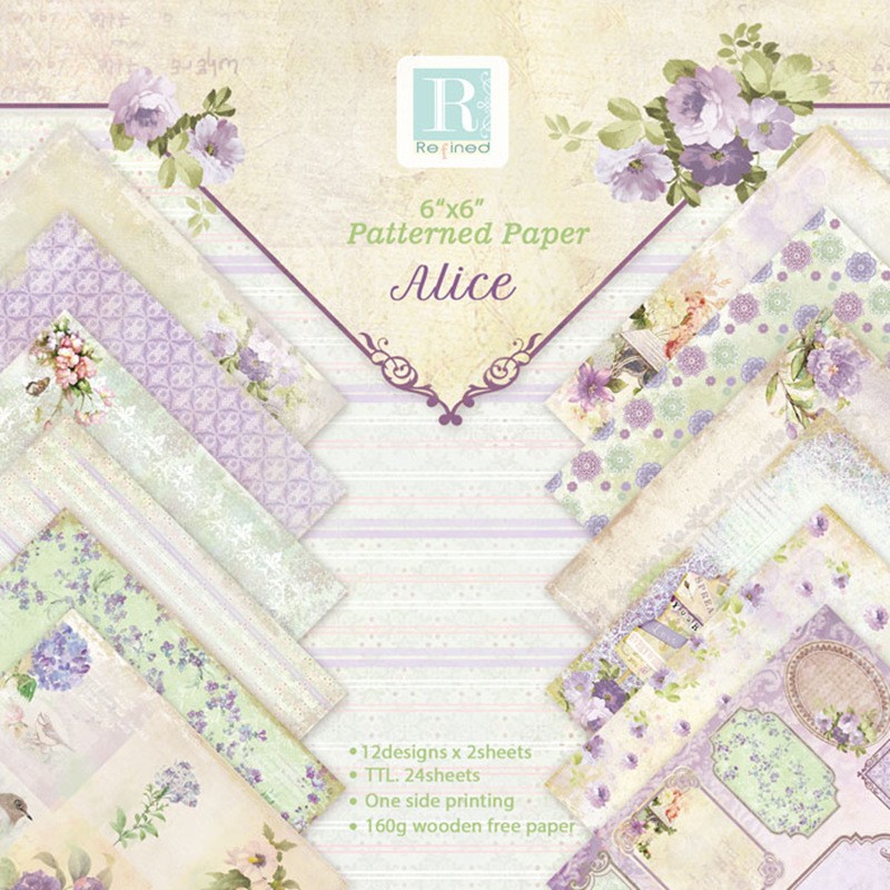 Alinacutle Junkjournal Flower  - Graph Paper Pad recension och pris